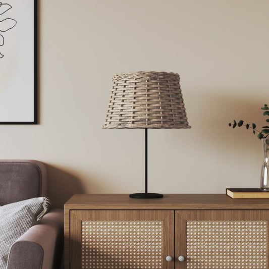 vidaXL Lamp Shade Brown Ì÷38x23 cm Wicker