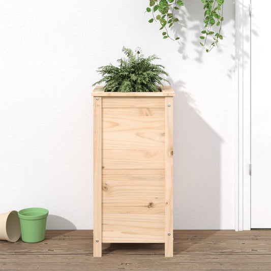 vidaXL Garden Planter 40x40x78 cm Solid Wood Pine