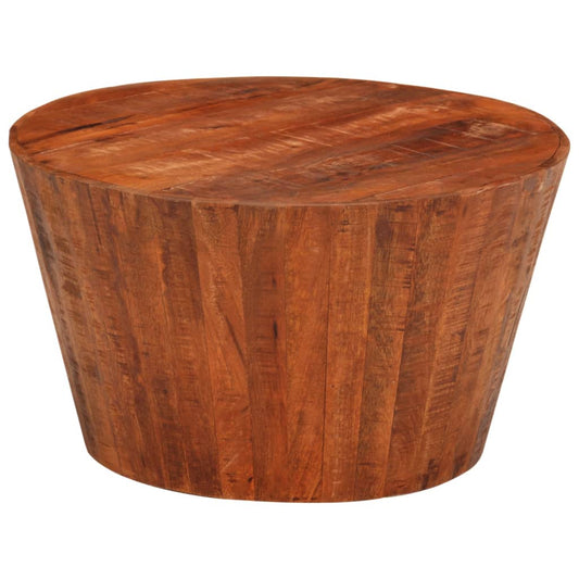 vidaXL Coffee Table Ì÷ 52x30 cm Solid Rough Wood Mango