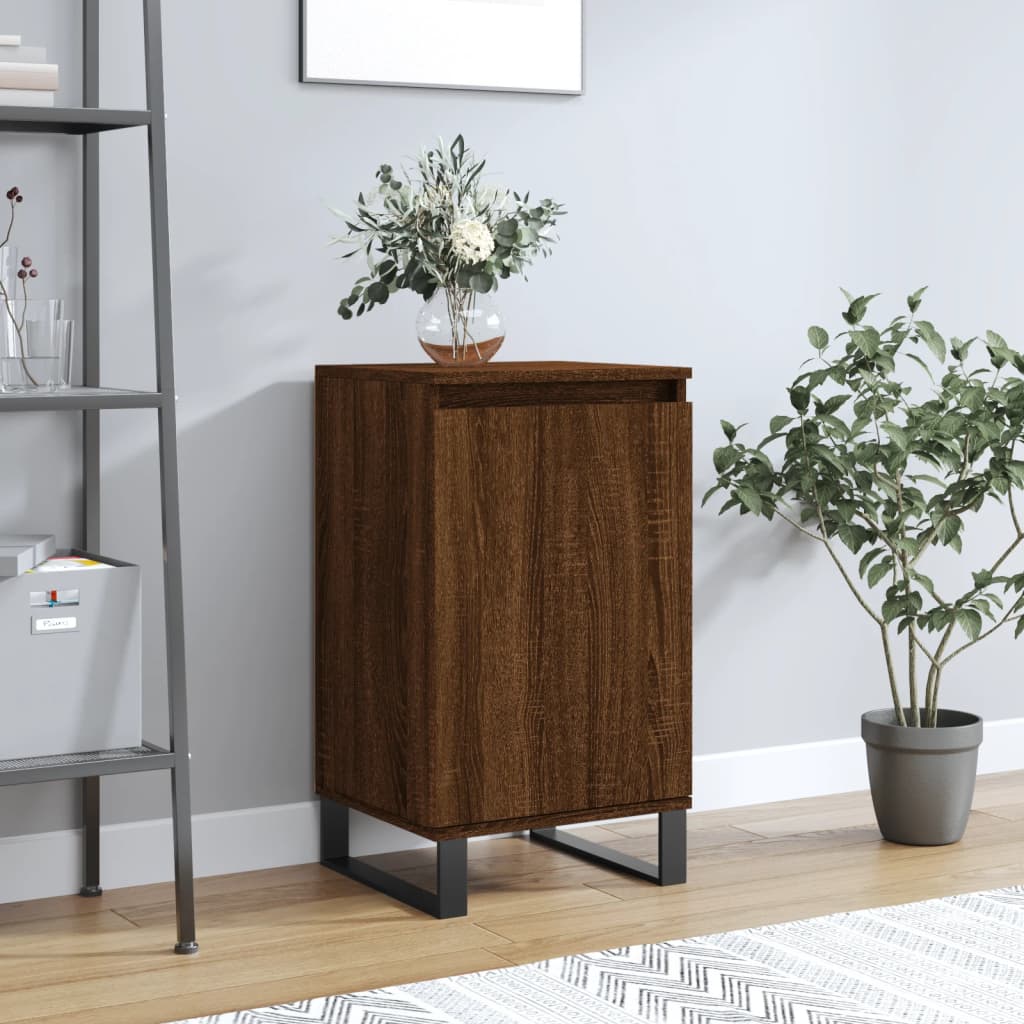 vidaXL Sideboard Brown Oak 40x35x70 cm Engineered Wood