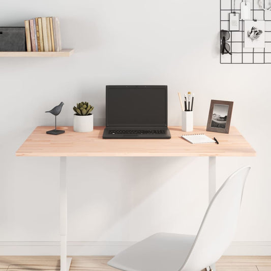 vidaXL Desk Top 100x60x1.5 cm Solid Wood Beech