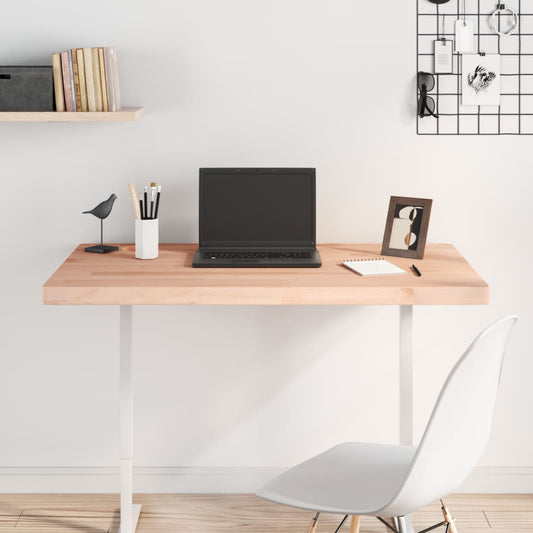 vidaXL Desk Top 100x60x4 cm Solid Wood Beech