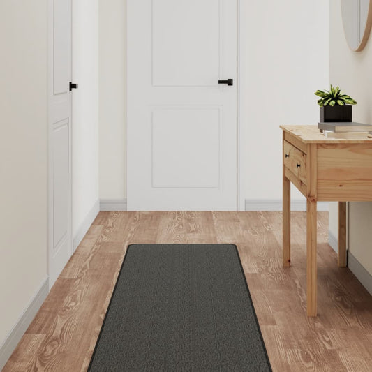 vidaXL Carpet Runner Sisal Look Anthracite 50x150 cm