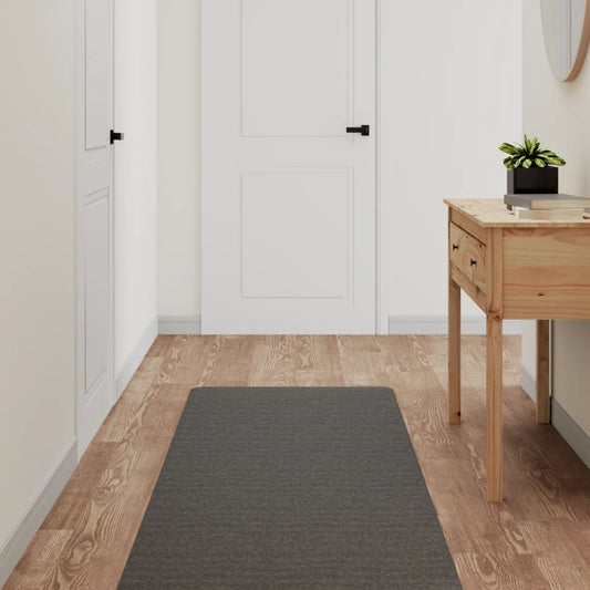 vidaXL Carpet Runner Anthracite 60x180 cm