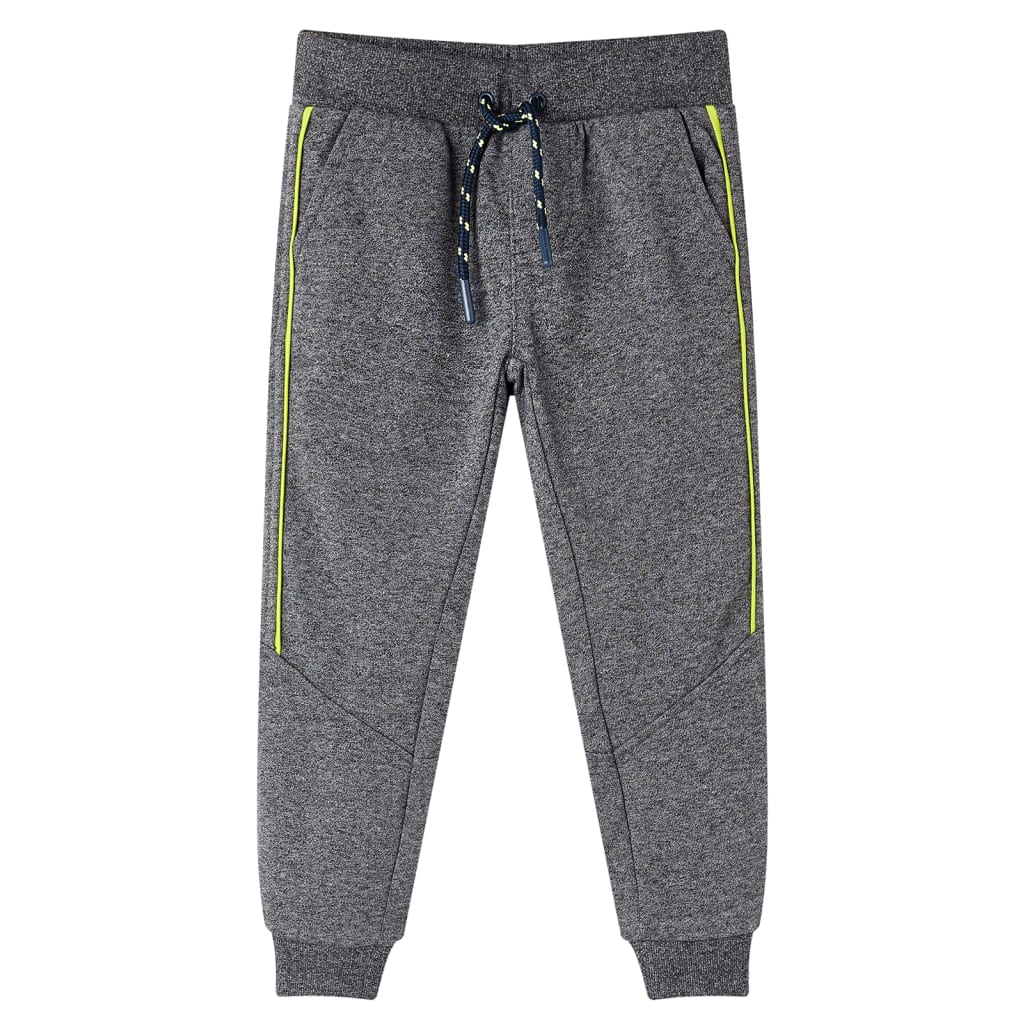 Kids' Sweatpants Navy Melange 140