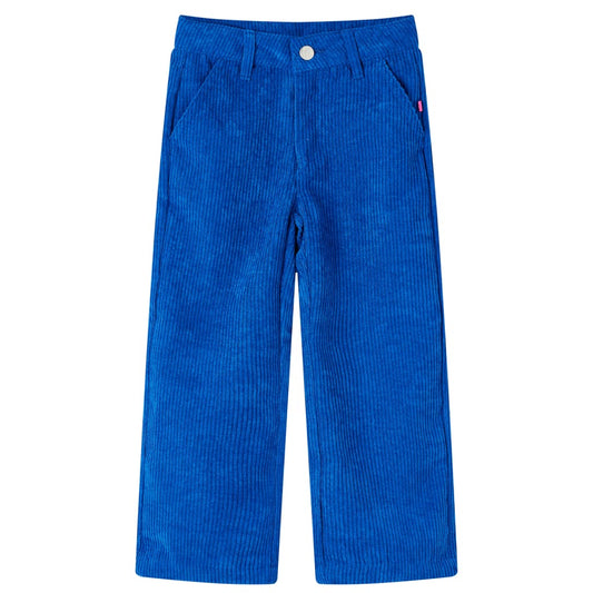 Kids' Pants Corduroy Cobalt Blue 92