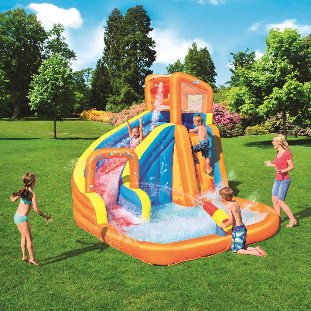 Bestway H2OGO Water Slide Turbo Splash Water Zone-Mega Water Park 53301