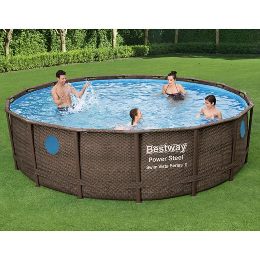Bestway Power Steel Swimming Pool Set 488x122 cm