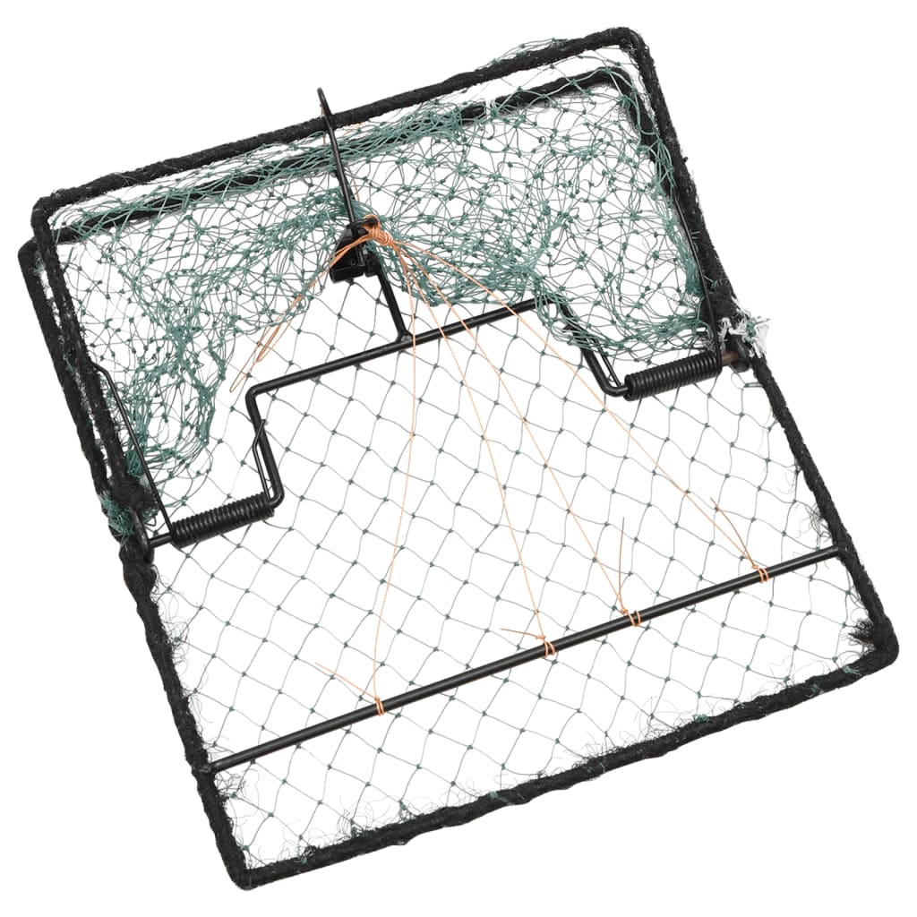 vidaXL Bird Trap Green 34x32 cm Steel