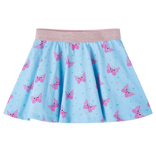 Kids' Skirt Butterfly Print Blue 140