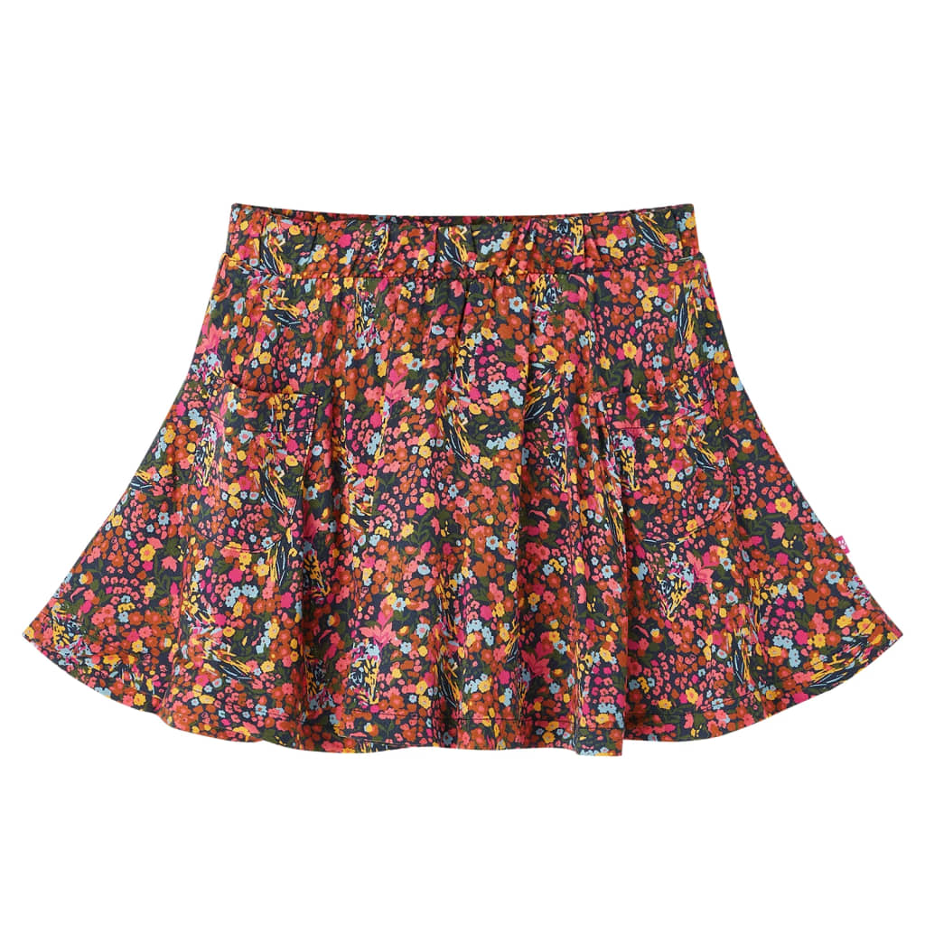 Kids' Skirt Flowers Print Multicolour 104