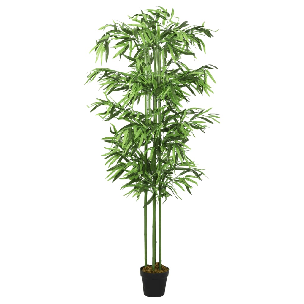 vidaXL Artificial Bamboo Tree 384 Leaves 120 cm Green