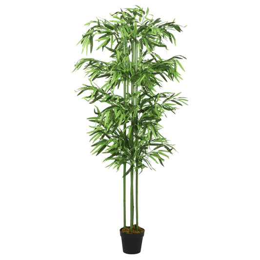 vidaXL Artificial Bamboo Tree 384 Leaves 120 cm Green